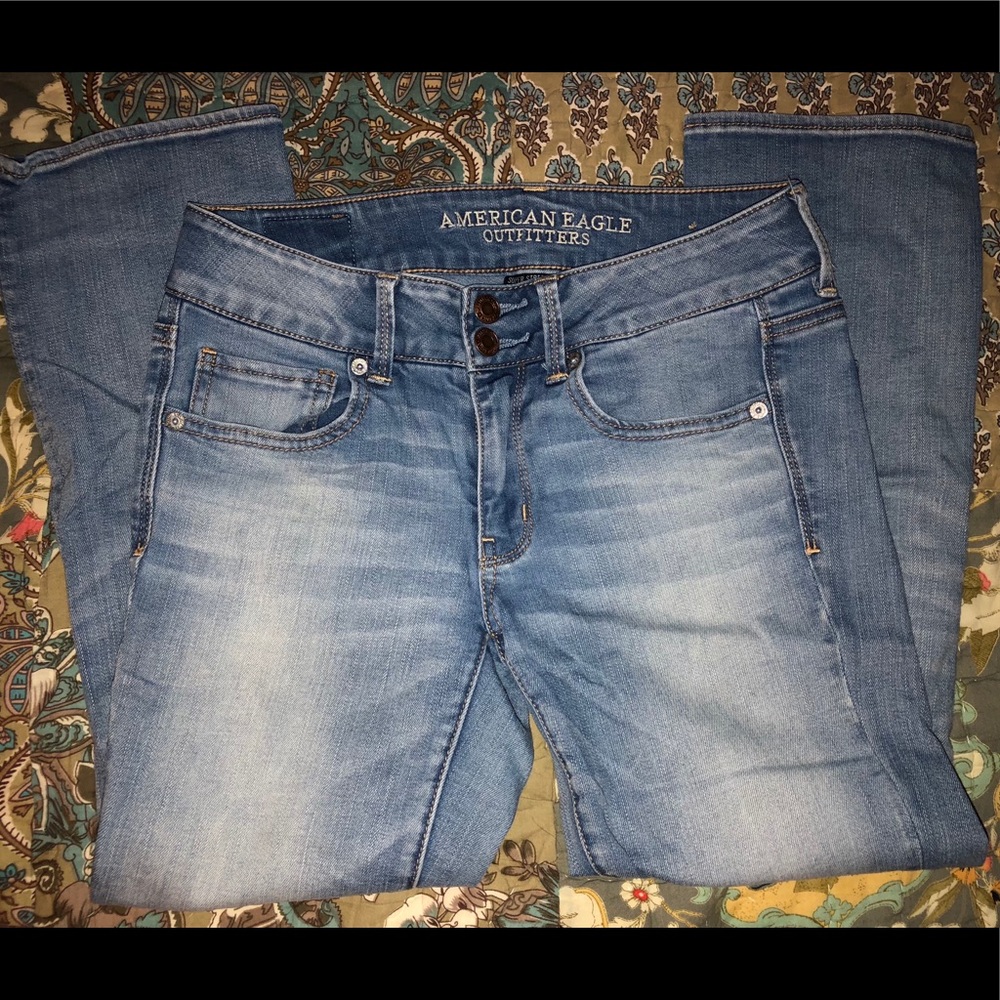 American Eagle crop jeans